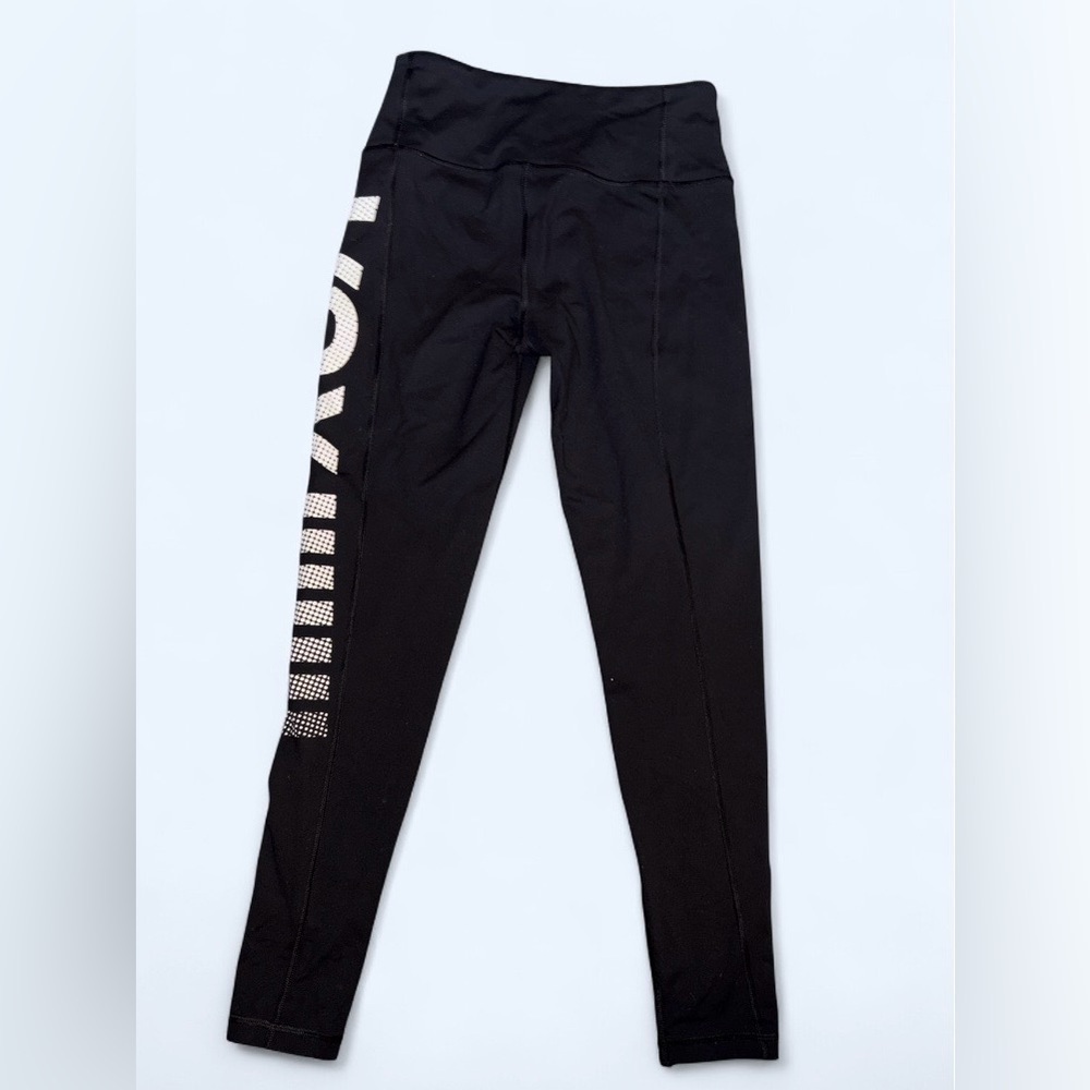 Victoria’s Secret VS Sport Black Logo Leggings Size Small - Picture 5 of 8
